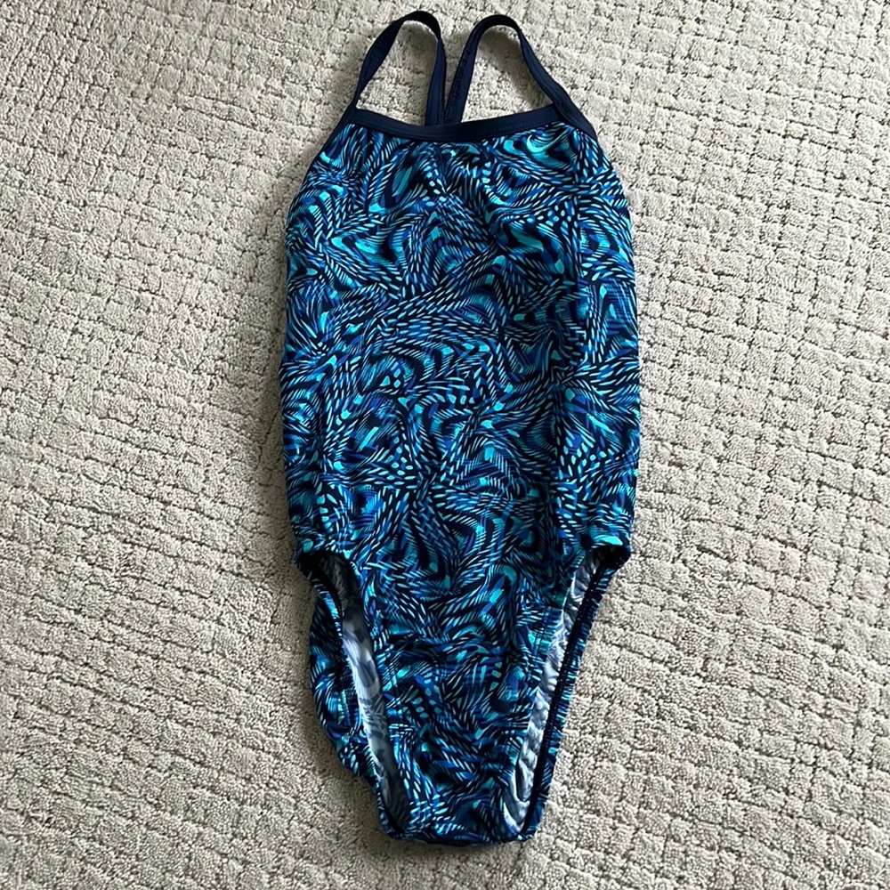 Nike one piece swimsuit.  Size 28.  Excellent condition.  No picks or fading.